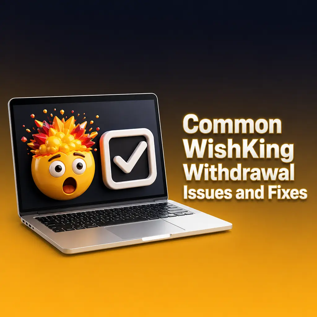 Guide to fixing common WishKing withdrawal issues like verification, wagering, and payment mismatches