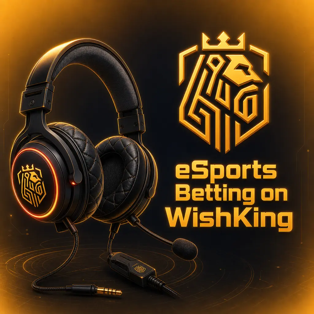 WishKing esports betting covering Dota 2, CS2, LoL, StarCraft II, Valorant, and virtual sports with live in-play markets