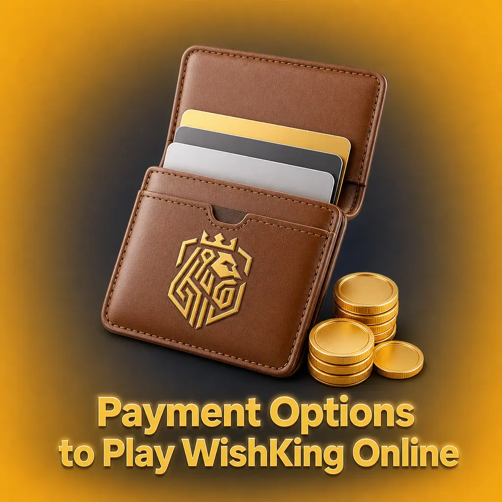 WishKing online payment options: Visa/Mastercard, Skrill, Neteller, Paysafecard, USDT, Google Pay, Apple Pay, Interac, Bank Transfer.